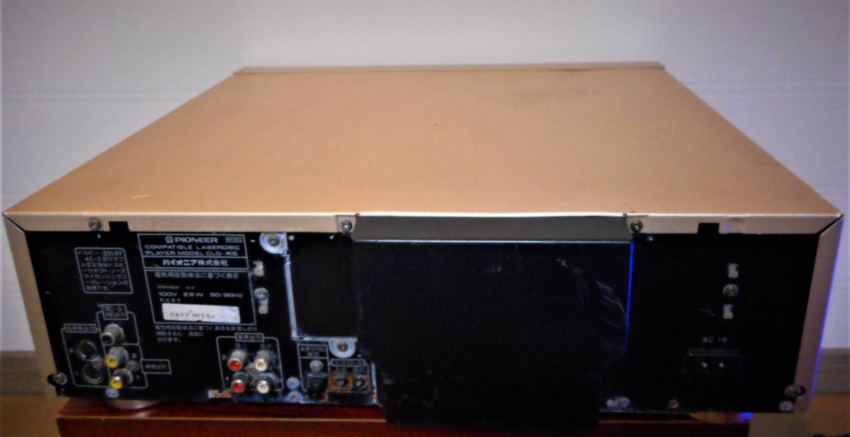 【美品】PIONEER パイオニア LDプレーヤー CLD-R5 整備動作品 レーザーディスクプレーヤー ※管理AL433miの画像8