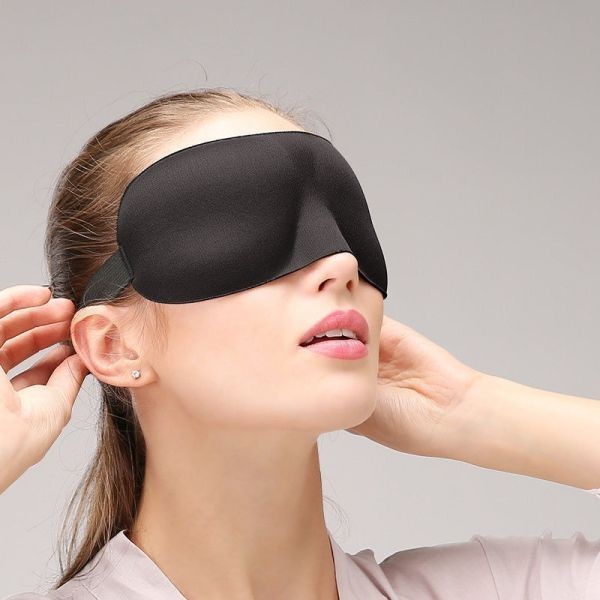 新登場 3D 立体 アイマスク サイズ調整可 ふわふわ 睡眠 旅行 新品 遮光 男女兼用