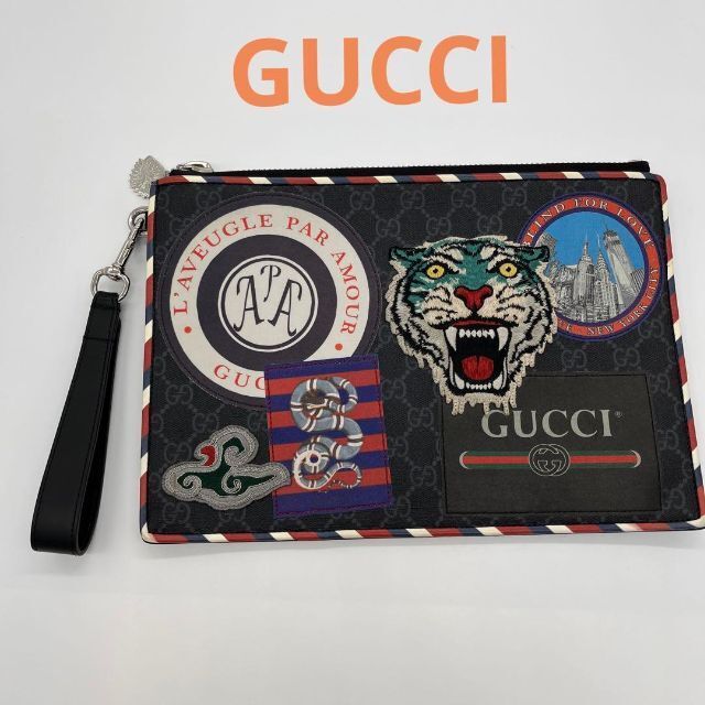 GUCCI グッチ NIGHT COURRIER セカンドバッグ-