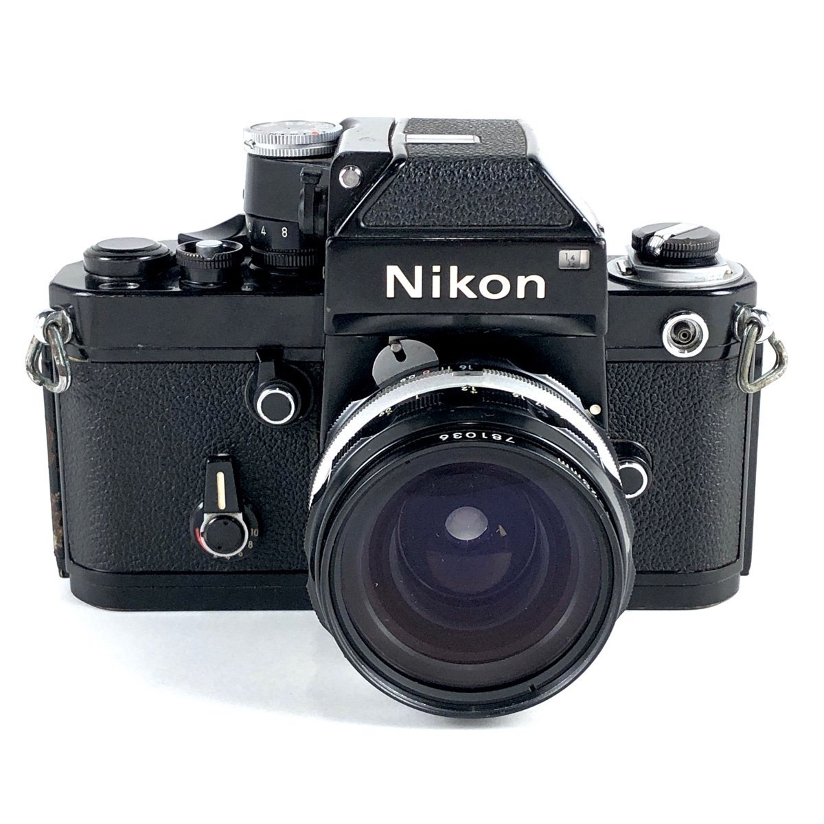ニコン Nikon F2 フォトミック ブラック + NIKKOR-H 28mm F3.5 非Ai［ジャンク品］フィルム マニュアルフォーカス 一眼レフカメラのサムネイル