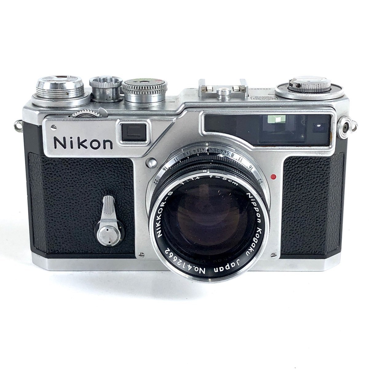 ニコン Nikon SP + NIKKOR-S 5cm F1.4 50mm フィルム マニュアル