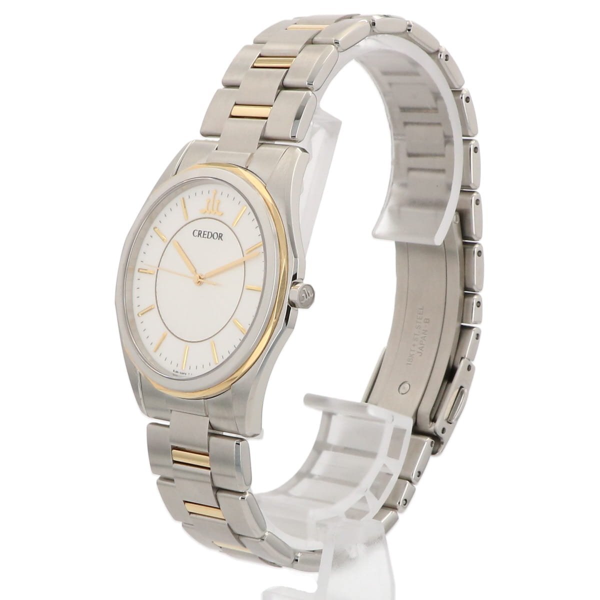 セイコー SEIKO クレドール シグノ 8J81-0AF0 腕時計 SS YG クォーツ