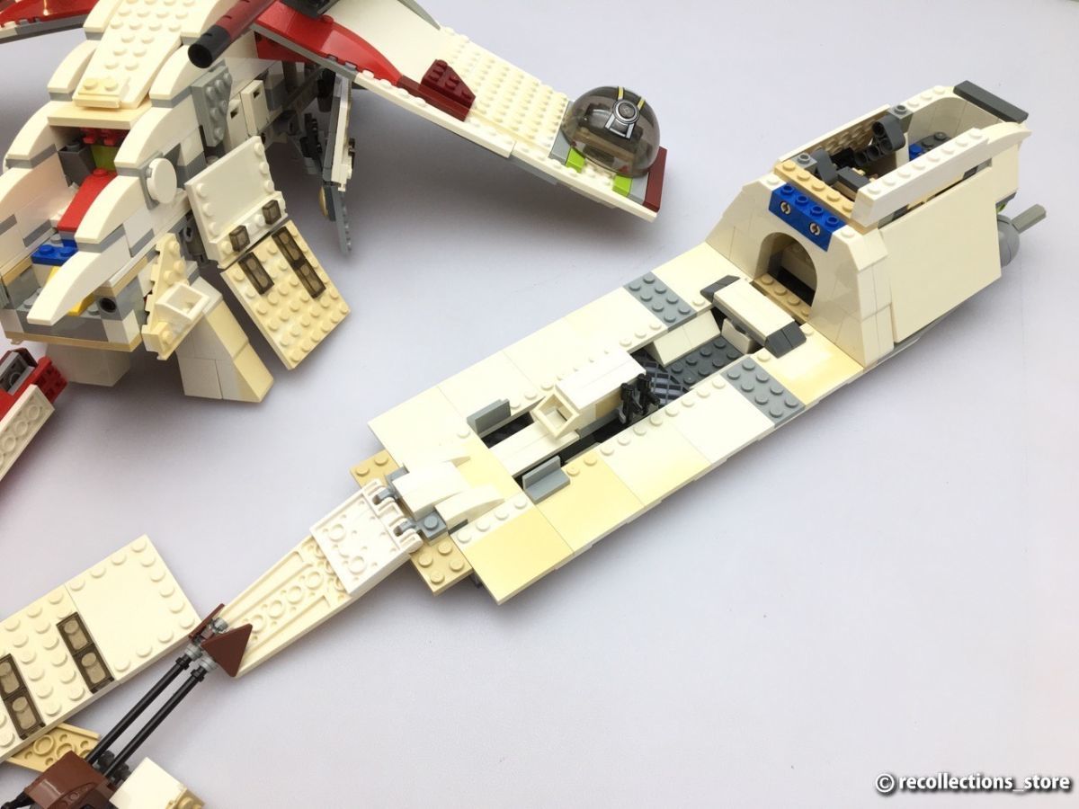 LEGO 7676 スターウォーズ リパブリック アタック ガンシップ 完成品/ジャンク ※まとめて取引・同梱不可 [AL125s]の画像3