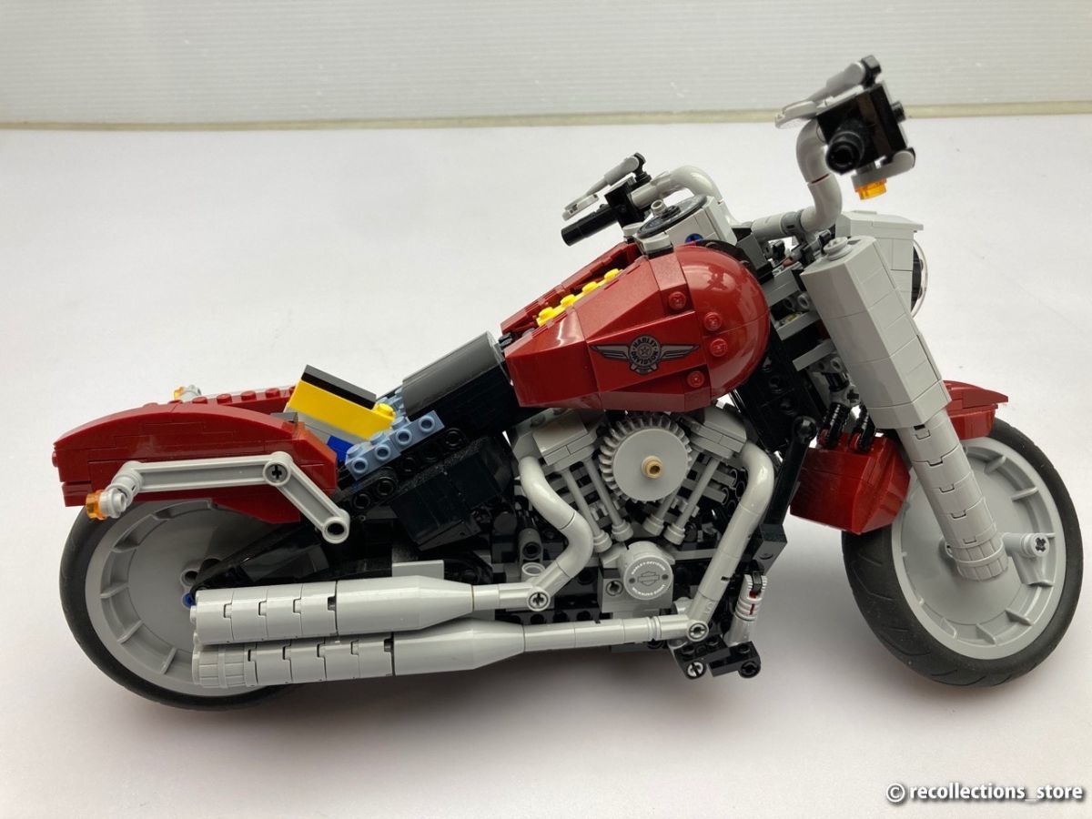 LEGO 移動式クレーン ハーレーダビッドソン ファットボーイ 完成品/ジャンク ※まとめて取引・同梱不可 [AL188w]の画像3