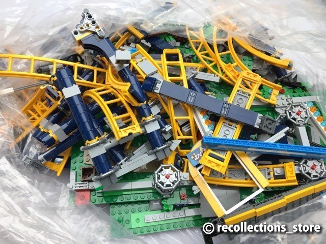 LEGO 10303 大回転ジェットコースター 組立済/ジャンク ※まとめて取引・同梱不可 [AX82u]の画像3