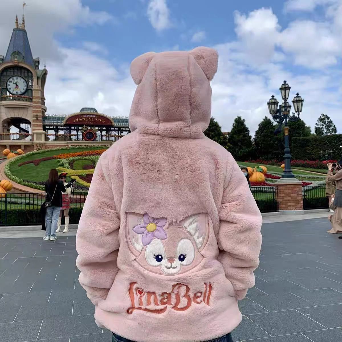 Lサイズ 上海ディズニー 新作 リーナベル ふわふわ コート Lサイズ 上海ディズニー 新作 リーナベル ふわふわ コート