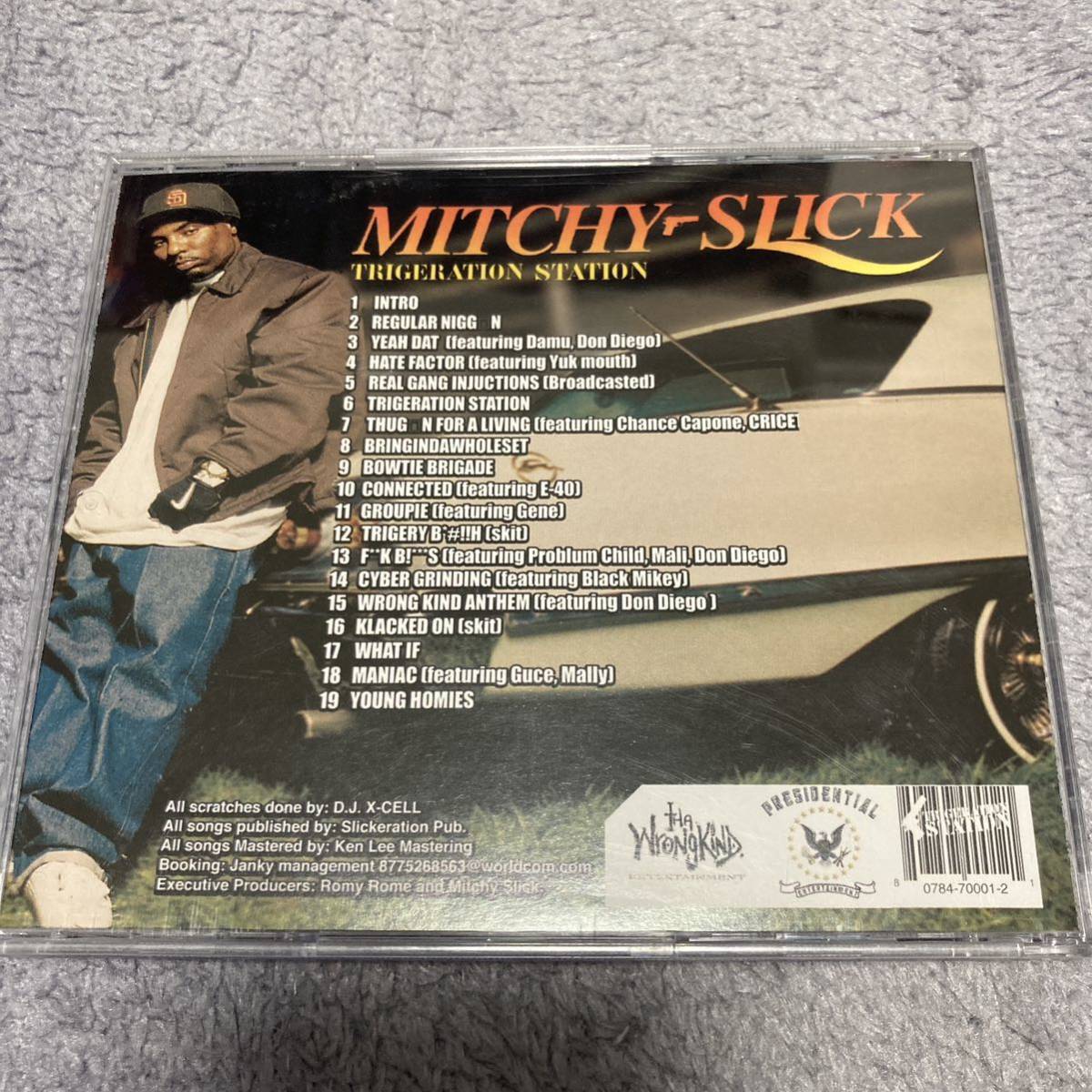 (G RAP) MITCHY SLICK オリジナル盤 OG_画像2