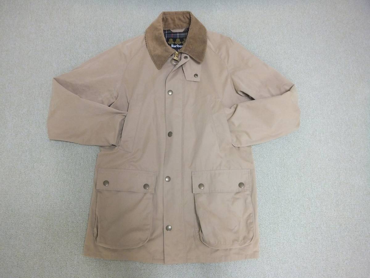 美品 Barbour ノンオイル ビンテージ加工 ハンティングジャケット 40 L