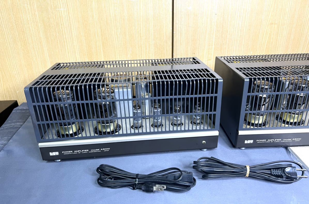 LUXMAN LUXKIT A3000 真空管アンプ ! KT88 P.P 。動作良好き。説明書