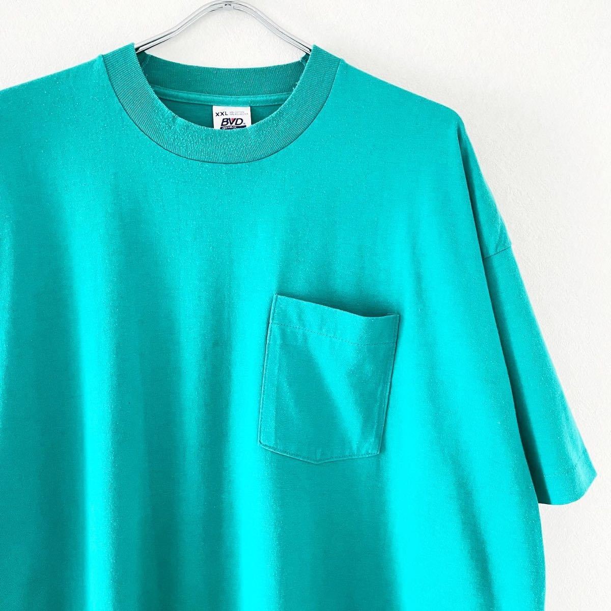 一部予約販売中】 エメラルドグリーン ビーブイディー XXL Tシャツ