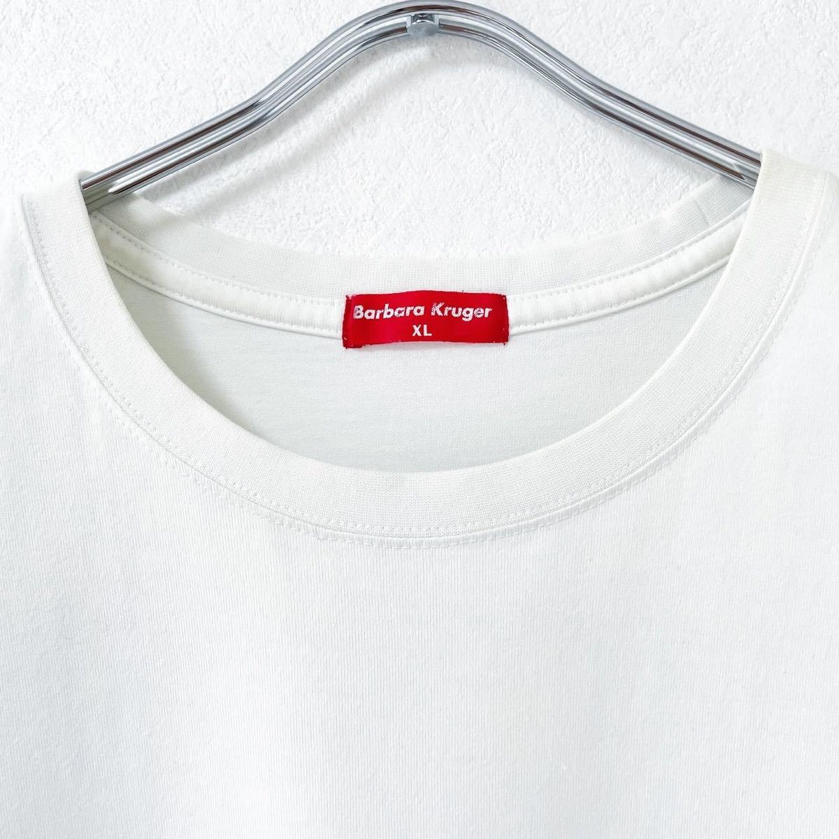 □激レア XL□00s BARBARA KRUGER UNIQLO コラボ アート Tシャツ XL