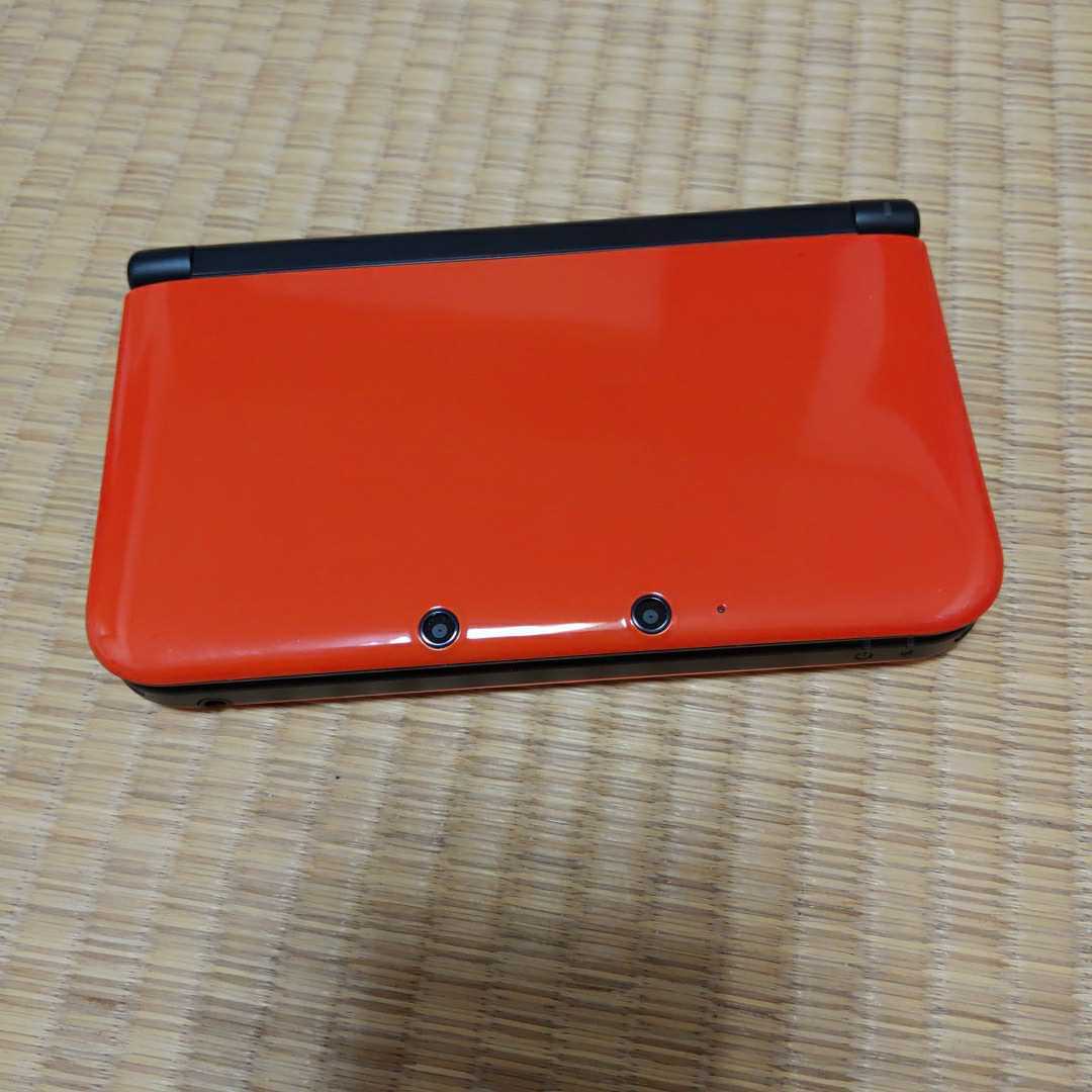 ニンテンドー3DS LL オレンジ×ブラック 本体 リミテッドパック 付属品 