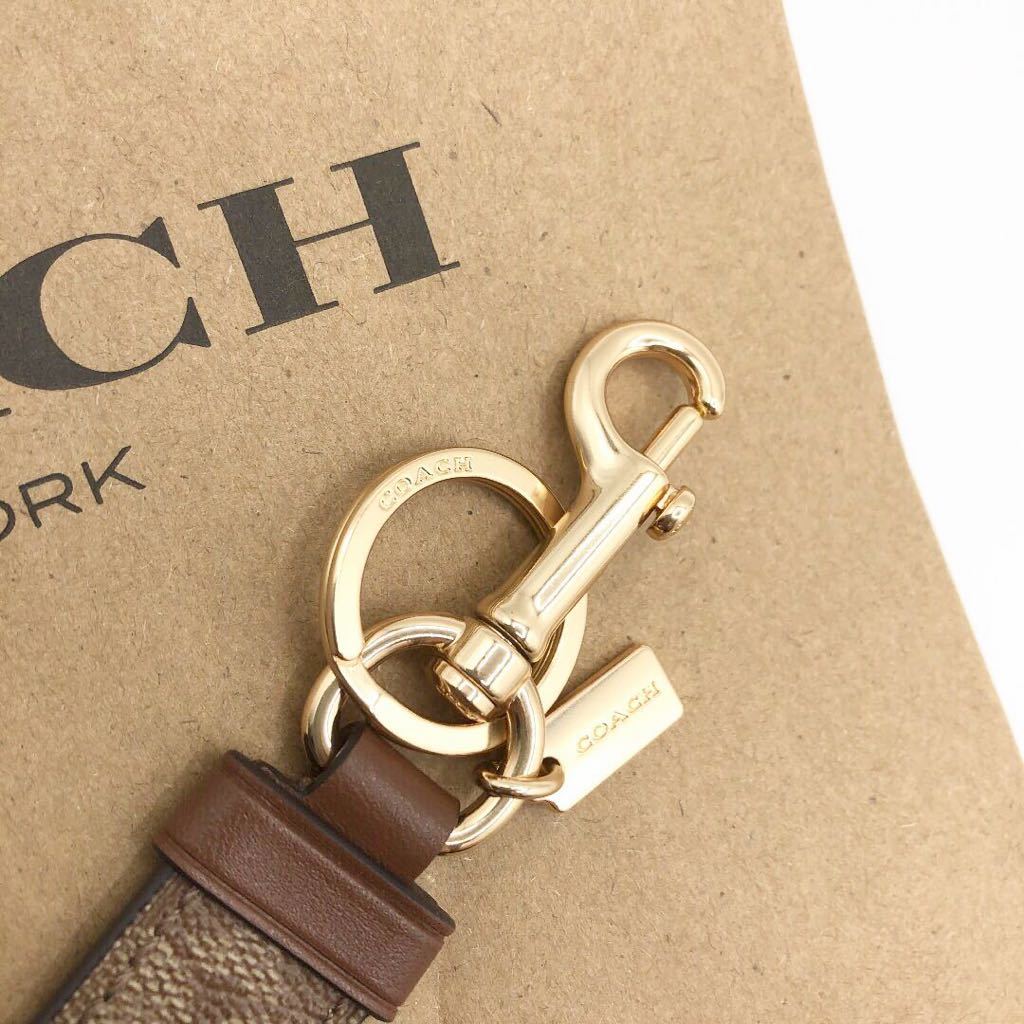 [COACH* new goods ] great popularity! key holder! Turn lock! signature! man and woman use!