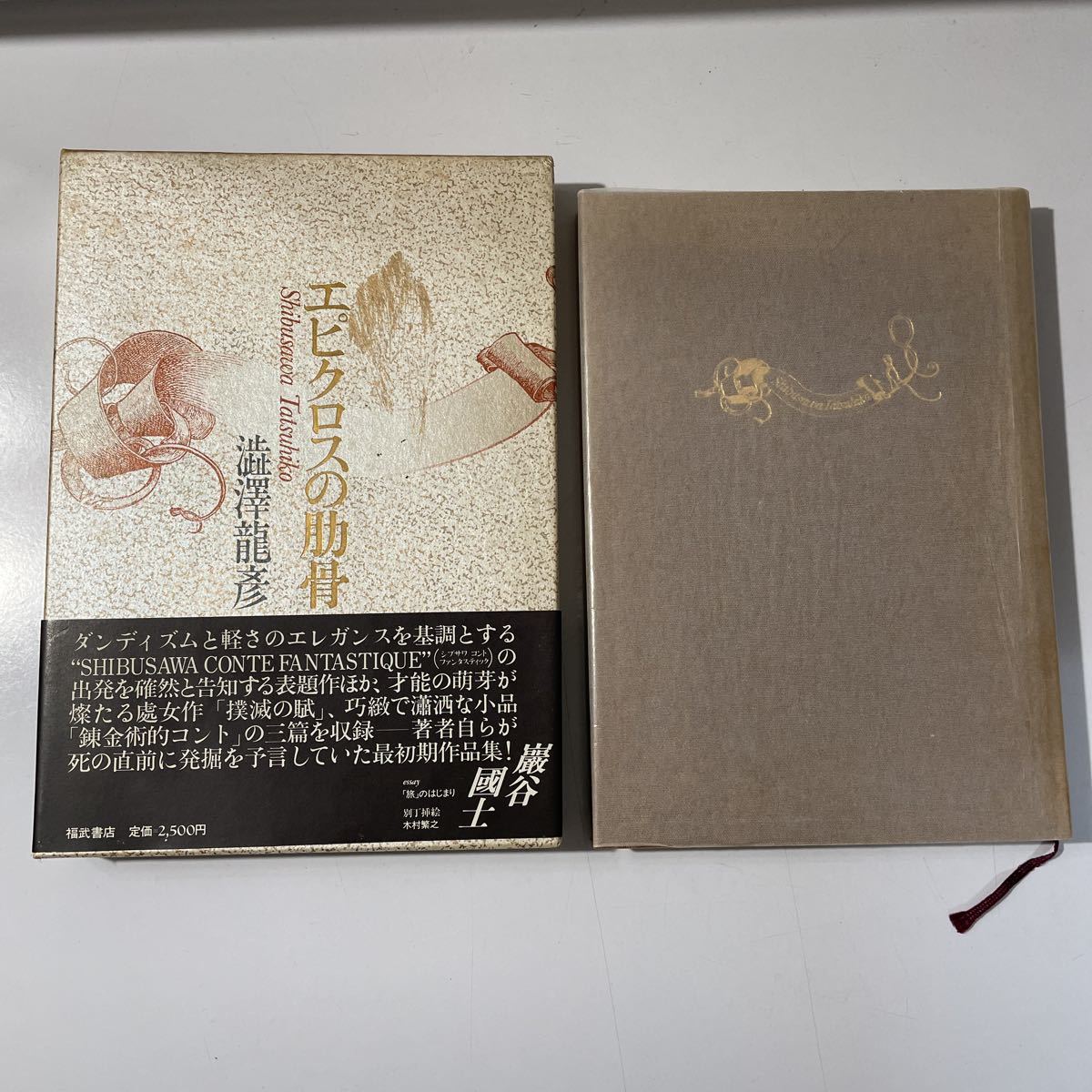 Tatsuhiko shibusawa epicross ребра девственная девственная работа записано первое издание парафиновой бумаги