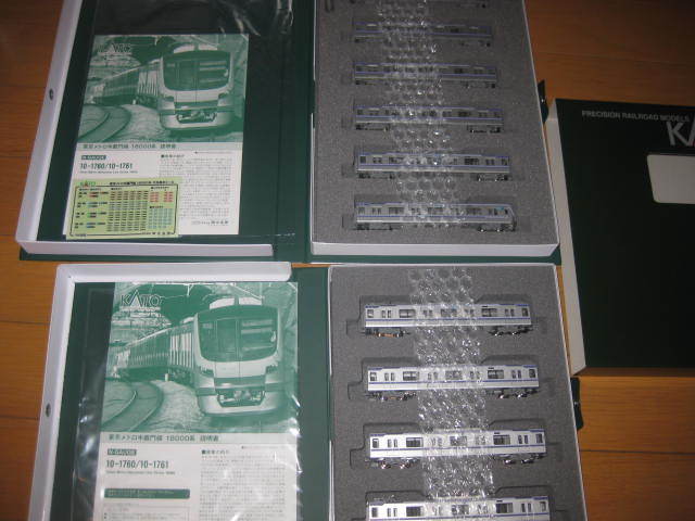 新品未走行！カトー 東京メトロ　半蔵門線18000系　6両基本セット＋4両増結セット　10両フル編成　KATO　 _画像2