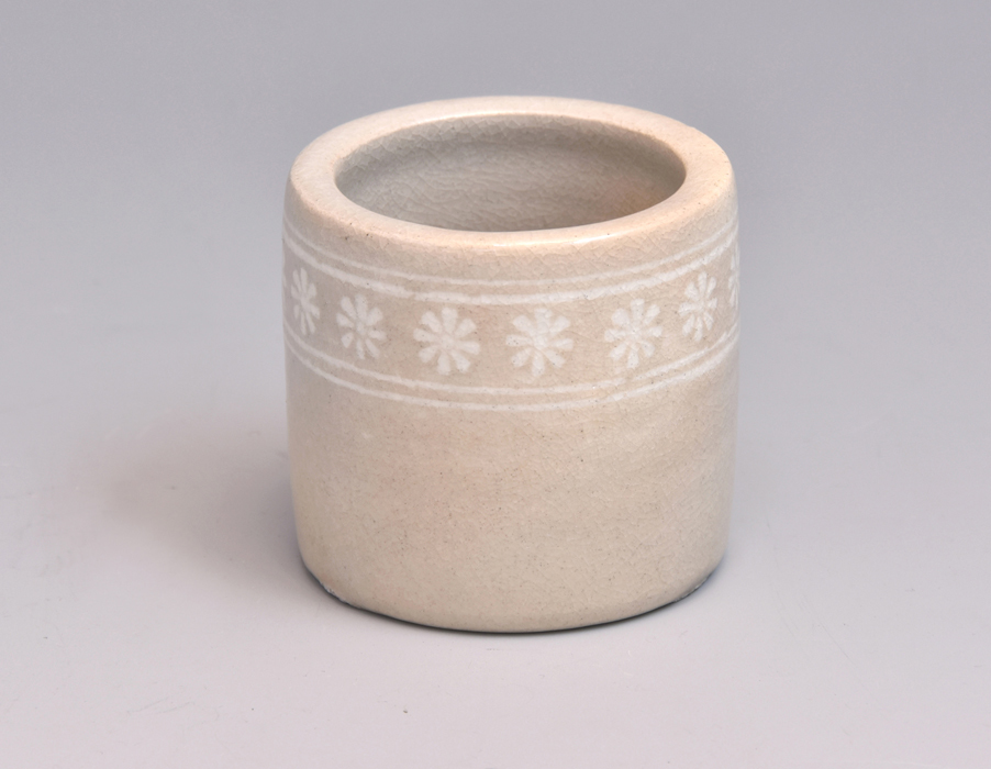 十二代 田原陶兵衛(作) 萩焼 花三島皆具 共箱 茶道具 台子飾り 未使用