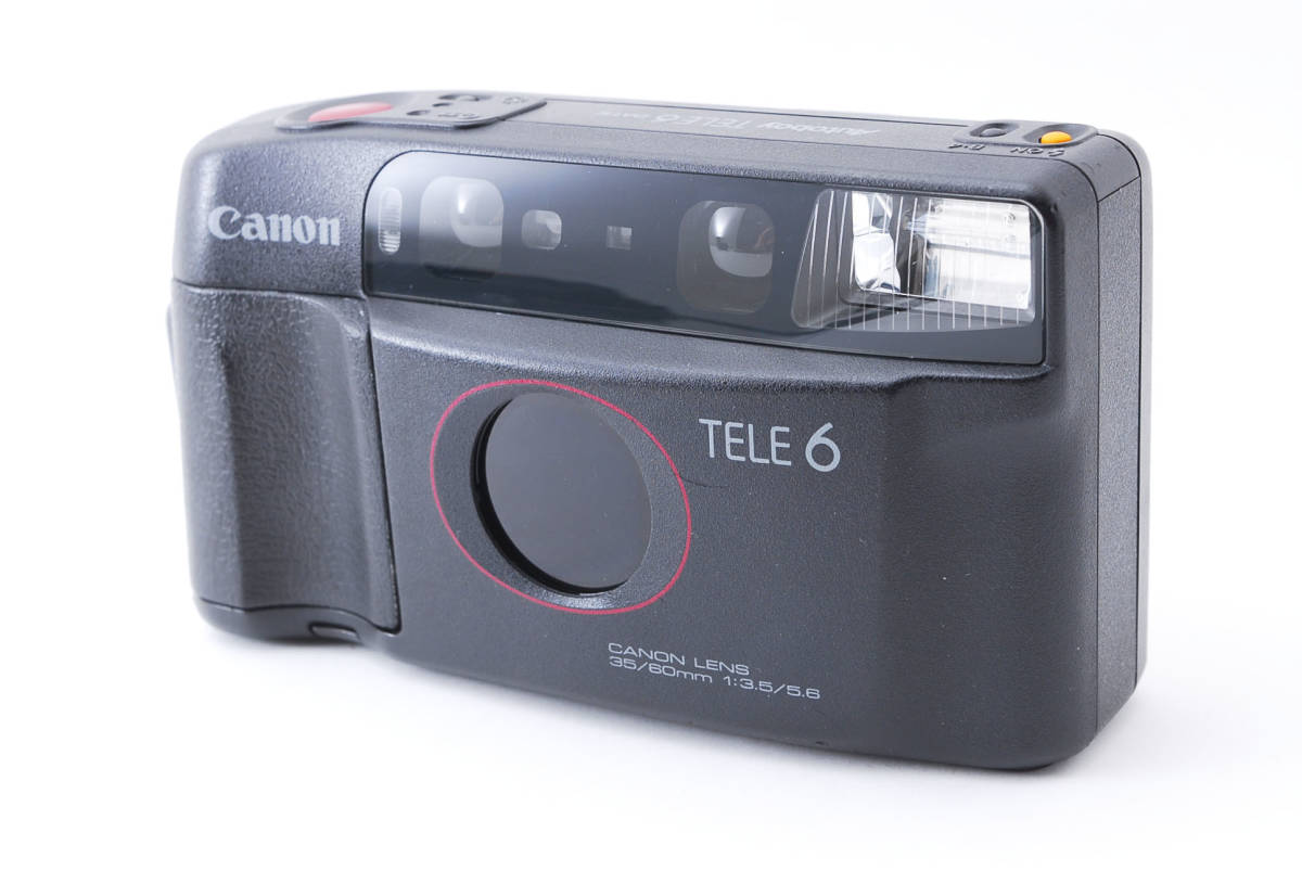 【美品】Canon キャノン Autoboy オートボーイ TELE 6 DATE 35mm フィルムカメラ 210015の画像1