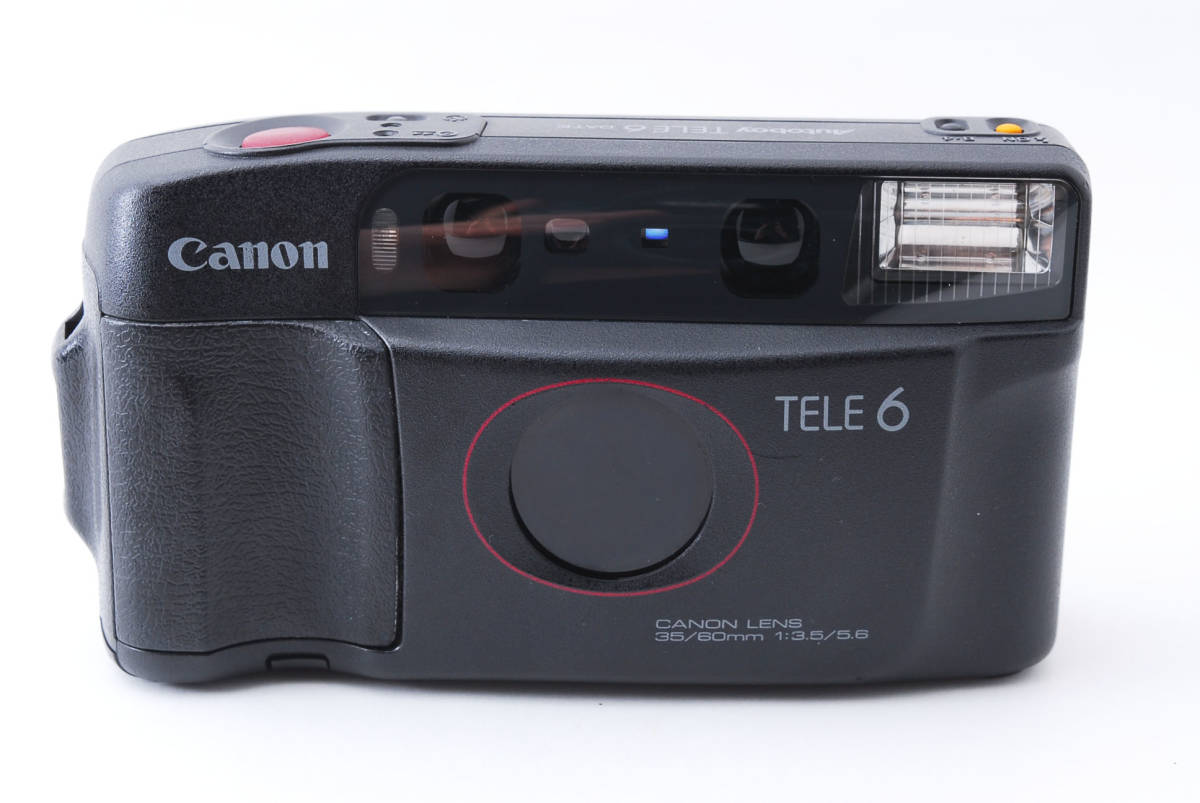 【美品】Canon キャノン Autoboy オートボーイ TELE 6 DATE 35mm フィルムカメラ 210015の画像2