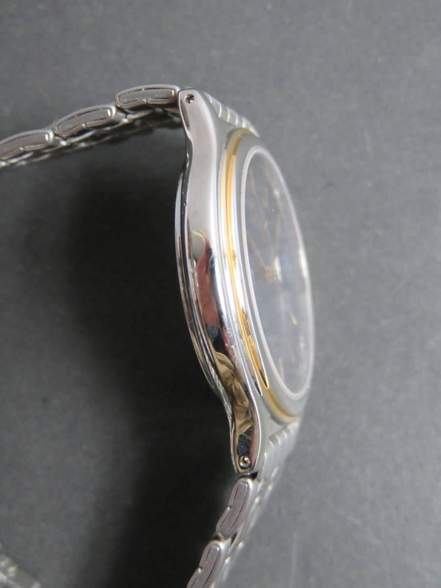 美品 セイコー SEIKO アベニュー AVENUE クォーツ 3針 純正ベルト 7N01-6260 男性用 メンズ 腕時計 T711 稼働品_画像7
