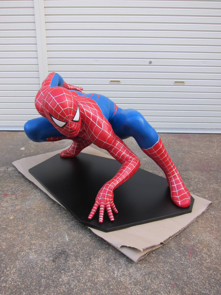 等身大スパイダーマン フィギュア 新品 等身大スパイダーマン フィギュア 新品