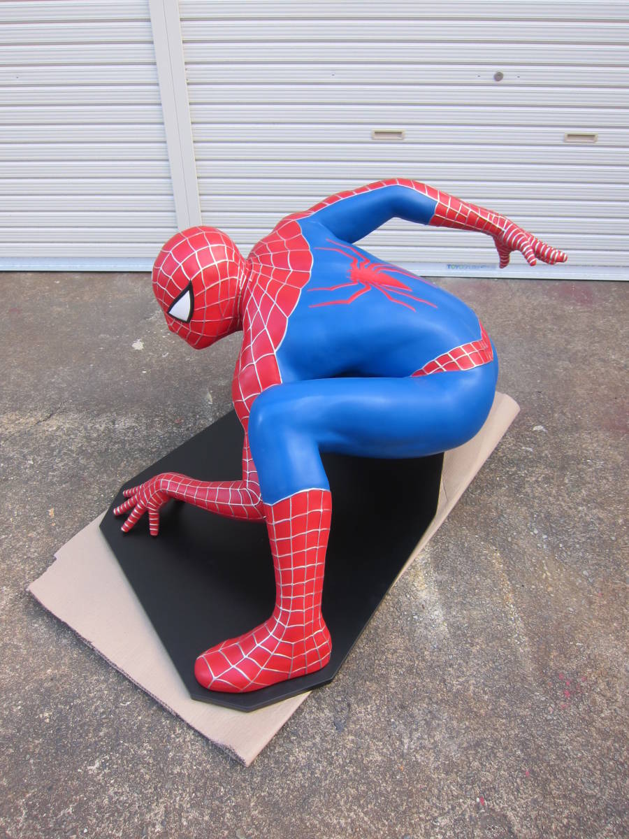 等身大スパイダーマン フィギュア 新品 等身大スパイダーマン フィギュア 新品