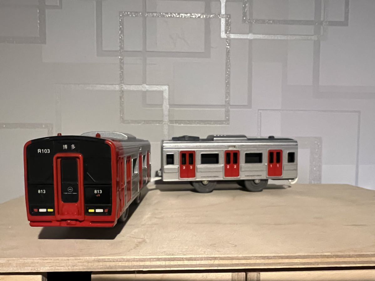 爆売り! プラレール JR九州 813系 中間車と後尾車 2両 fawe.org