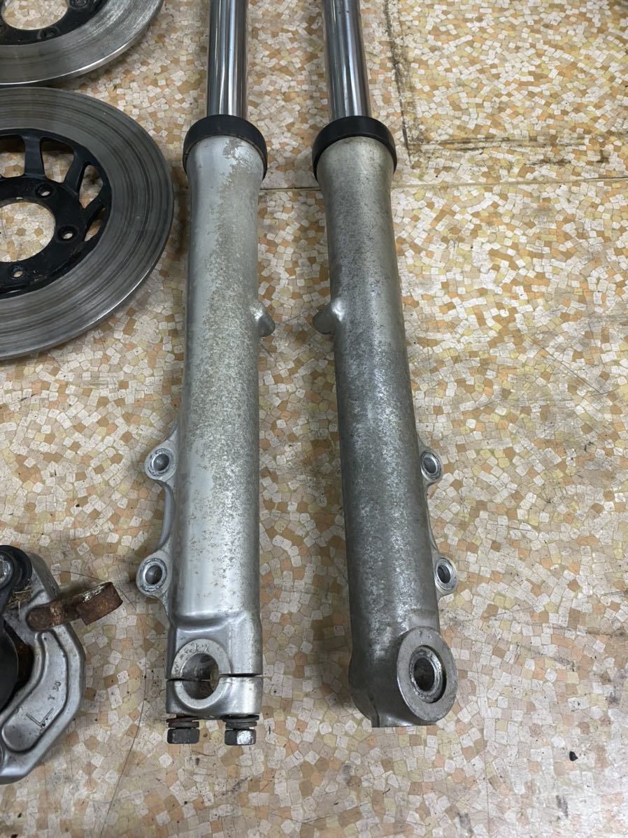 CB250T CB400T CB250N CB400N ダブルディスク セット キャリパー ...