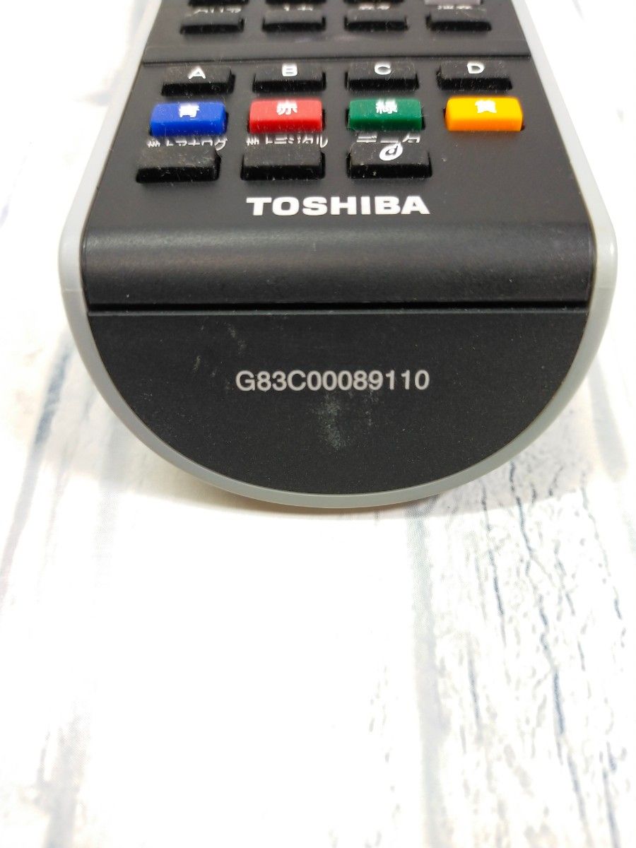 東芝 リモコン　G83C00089110