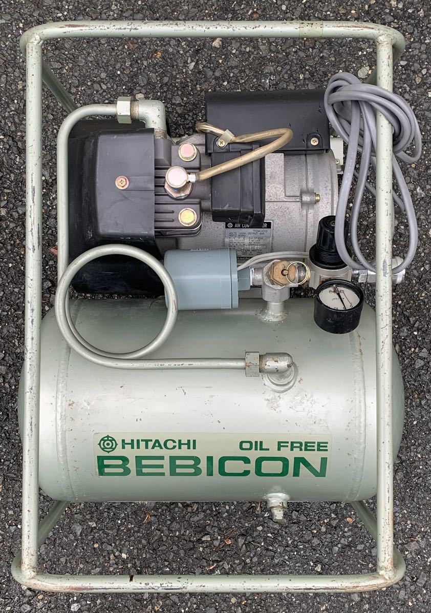 Yahoo!オークション - HITACHI 日立 オイルフリー ベビコン Yahoo!オークション - HITACHI 日立 オイルフリー ベビコン