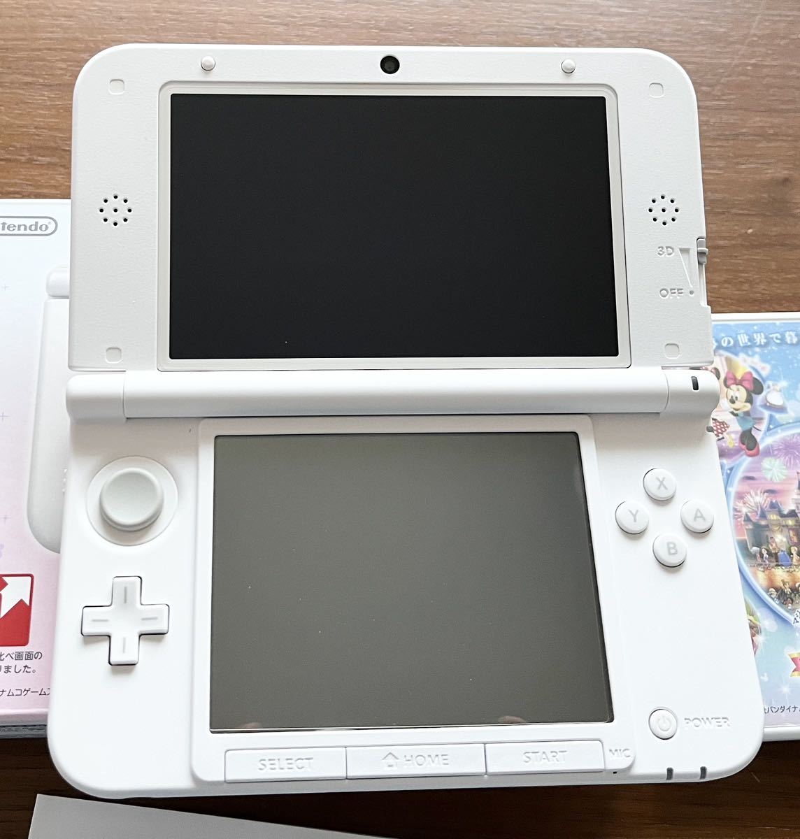 ニンテンドー3DS LLディズニー限定パック+ACアダプター+DSソフト9本