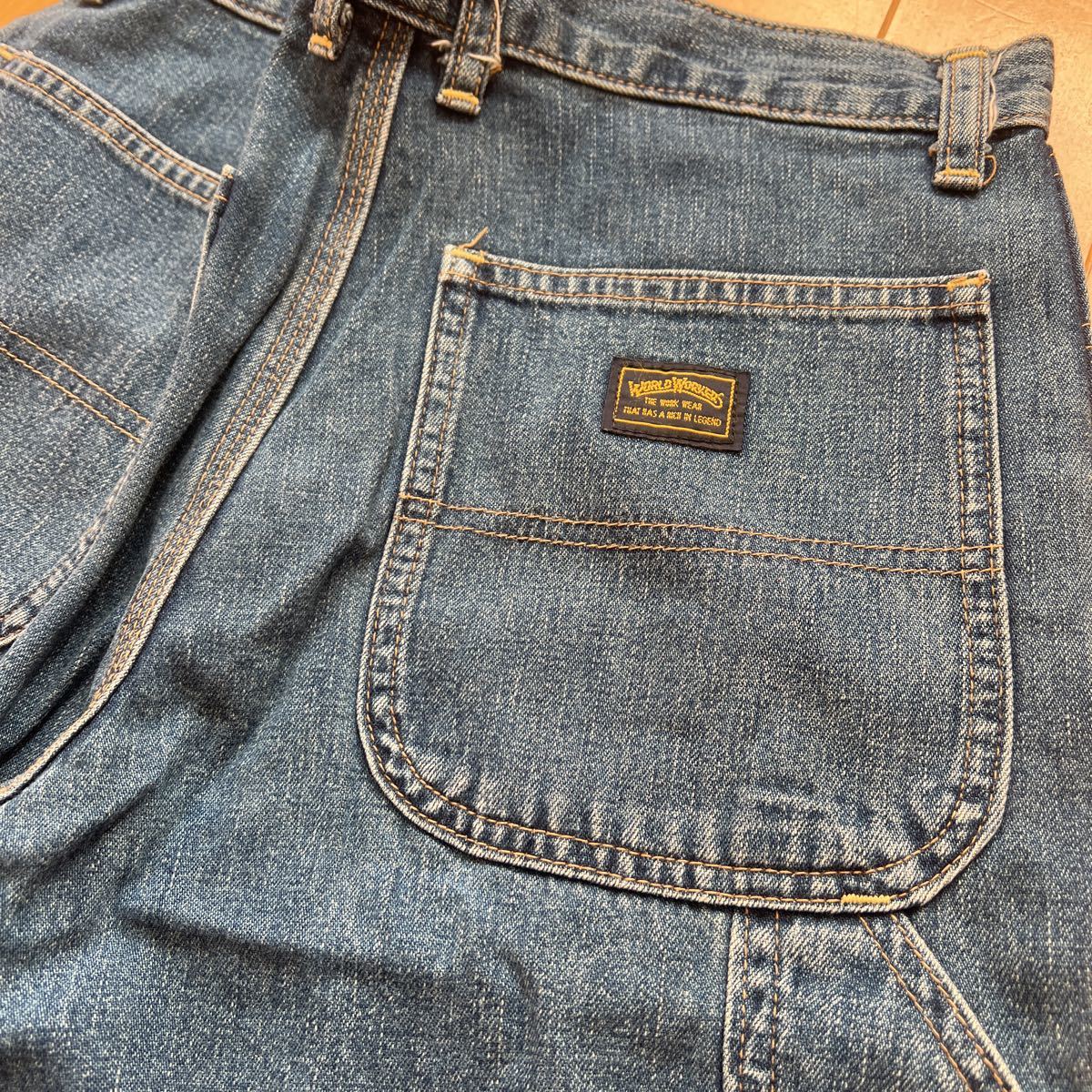 WORLD WORNERS BIG JOHN Kids Denim шорты размер 140