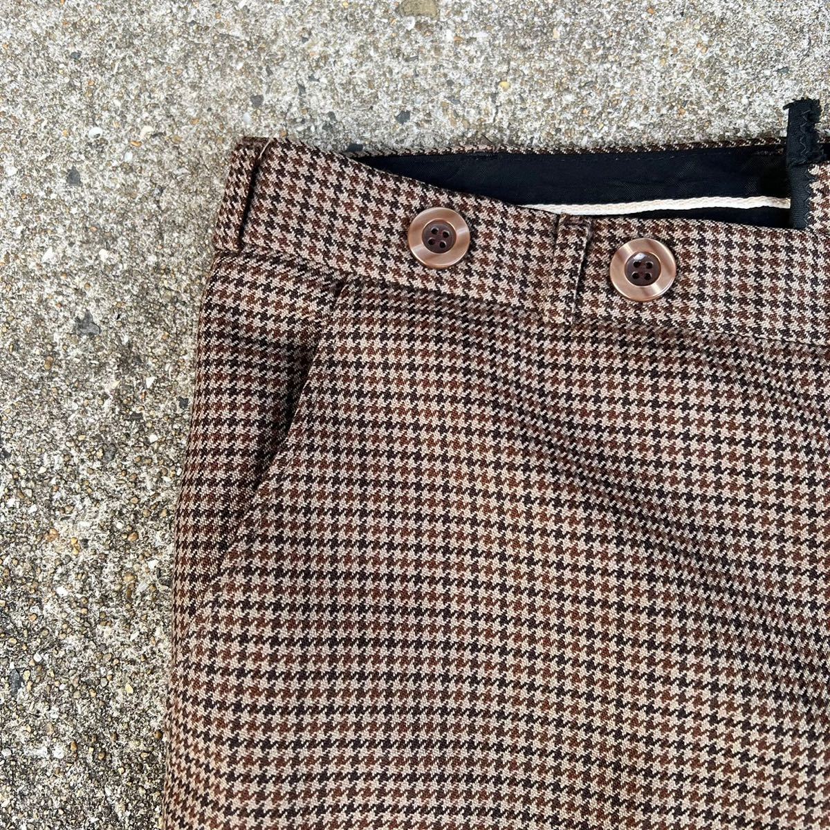 ユーロ ビンテージ 50s ピンロック 片爪 OPTI ハウンドトゥース