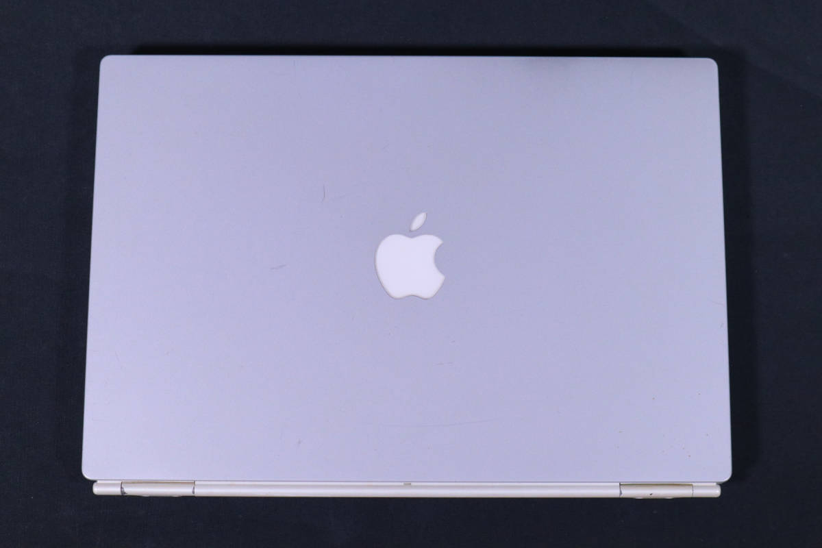 動作良好 OS9単独可 PowerBook G4 Titanium チタン最強1GHz 動作良好 OS9単独可 PowerBook G4 Titanium チタン最強1GHz