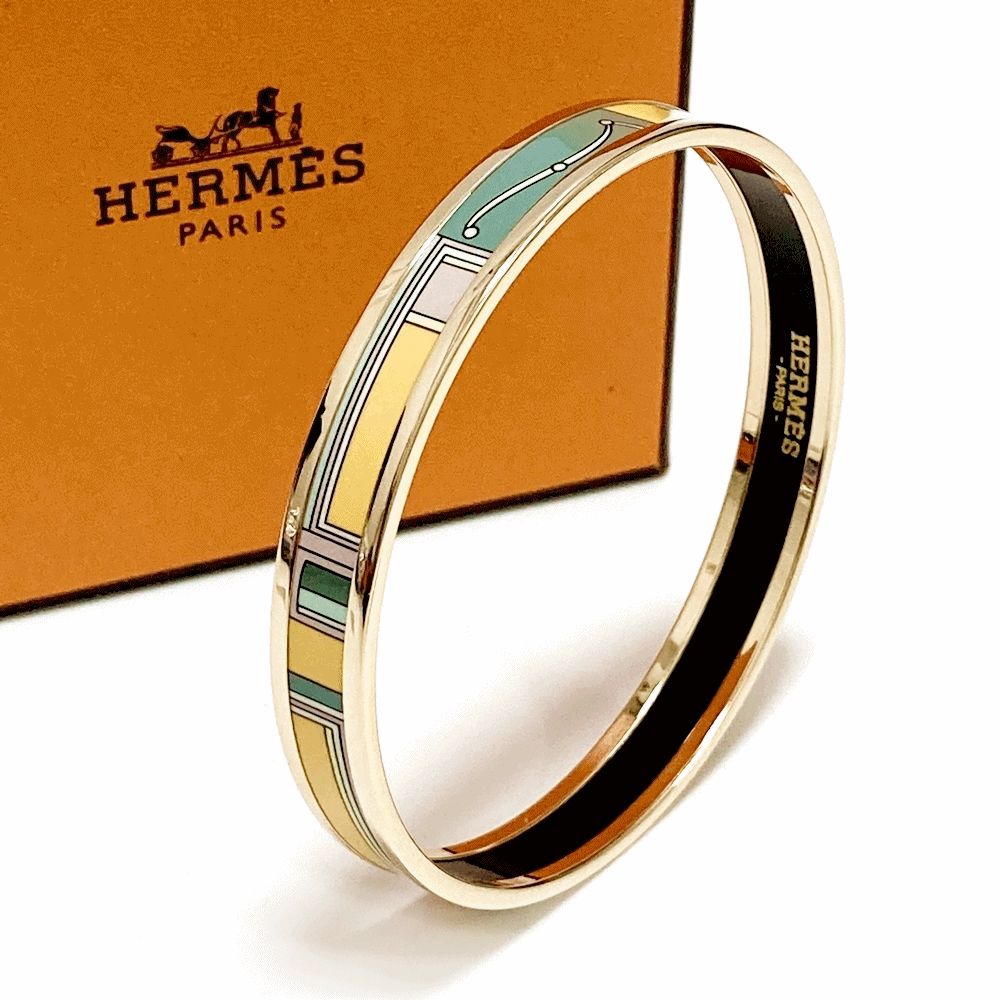 人気商品！】 バングル エマイユPM HERMES エルメス ブレスレット かん