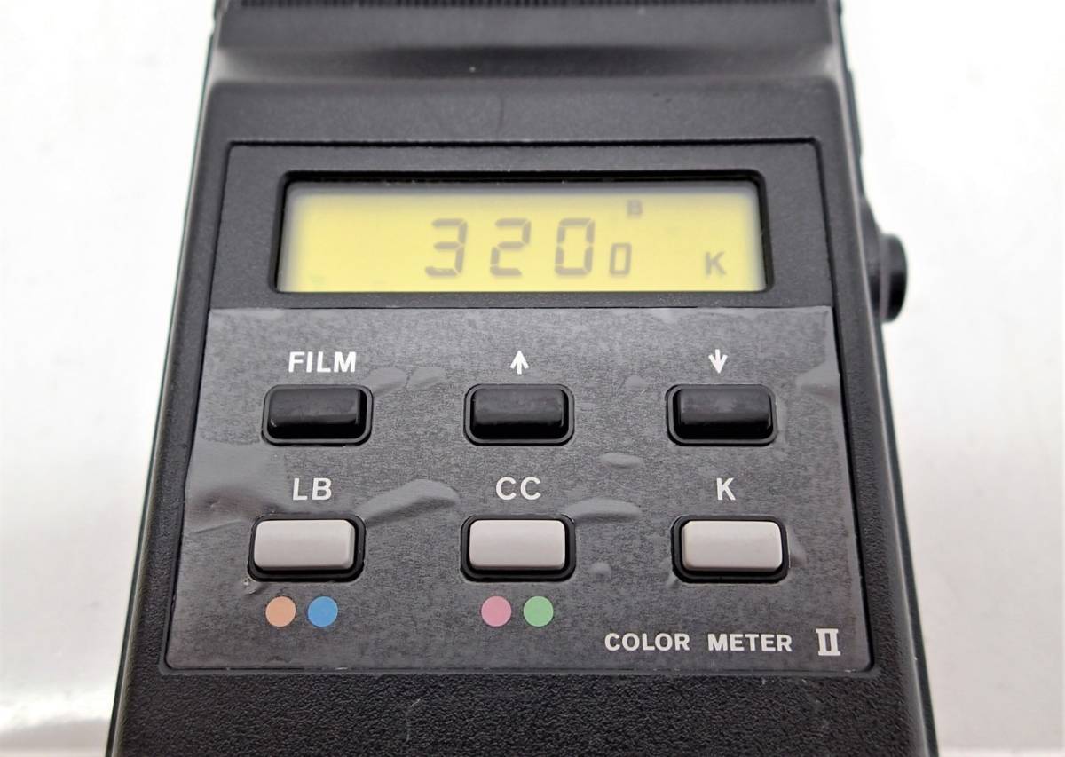 J795A ミノルタ MINOLTA 露出計 COLOR METER Ⅱ カラーメーター 通電OK 現状品 詳しい動作未確認の為ジャンク品の画像10