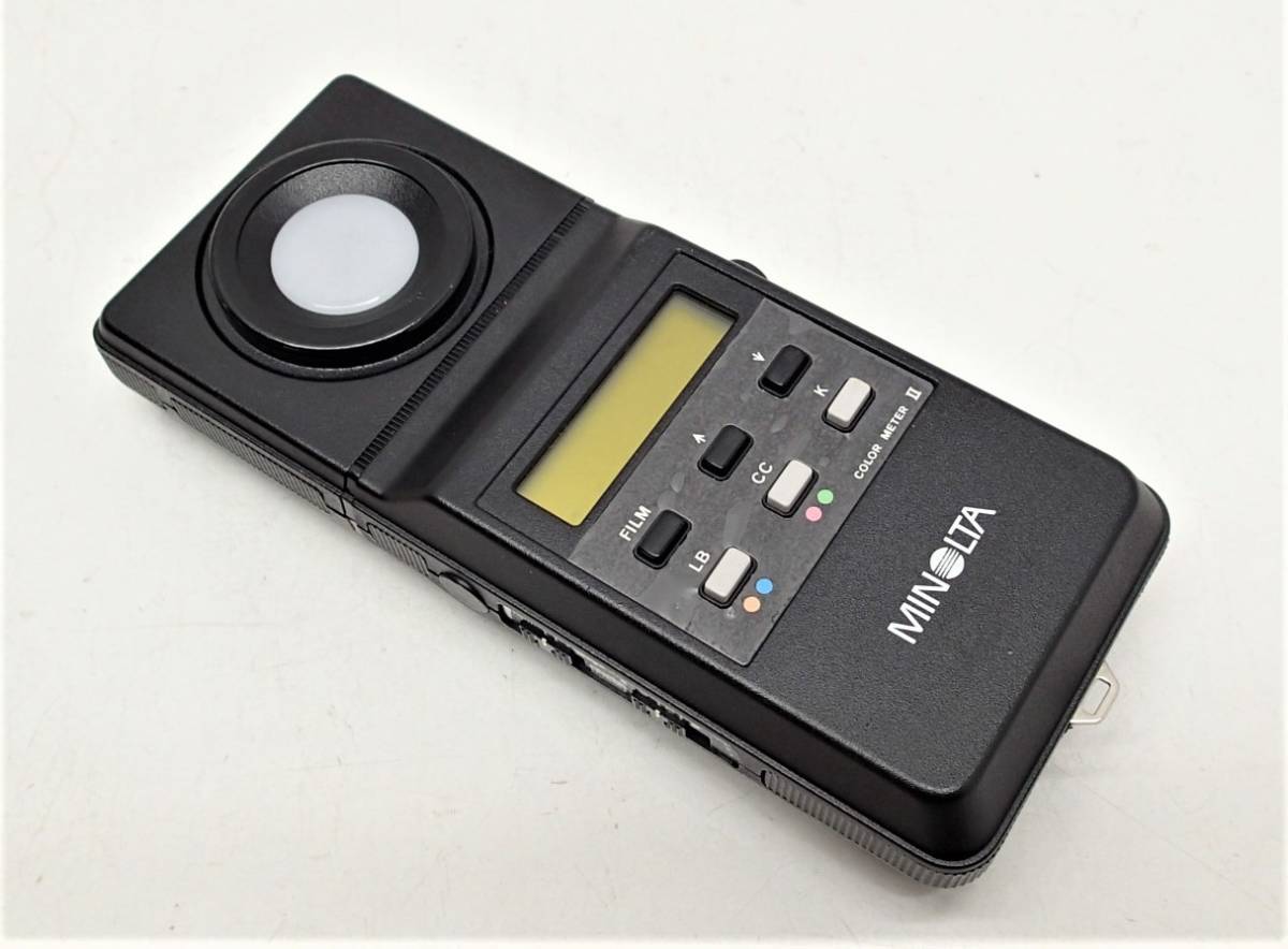 J795A ミノルタ MINOLTA 露出計 COLOR METER Ⅱ カラーメーター 通電OK 現状品 詳しい動作未確認の為ジャンク品の画像1