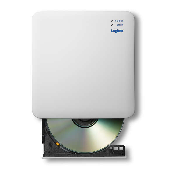 DVDドライブ スマートフォン/タブレットとワイヤレス接続で付属のアプリを使って音楽CDの録音/再生ができる: LDR-SM2WURWH