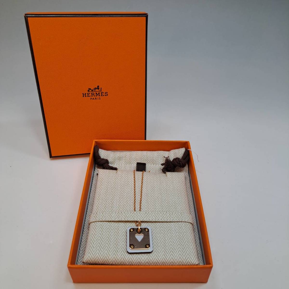 大人気☆ HERMES アス ドゥ クール リバーシブル 13mm ハートバックル