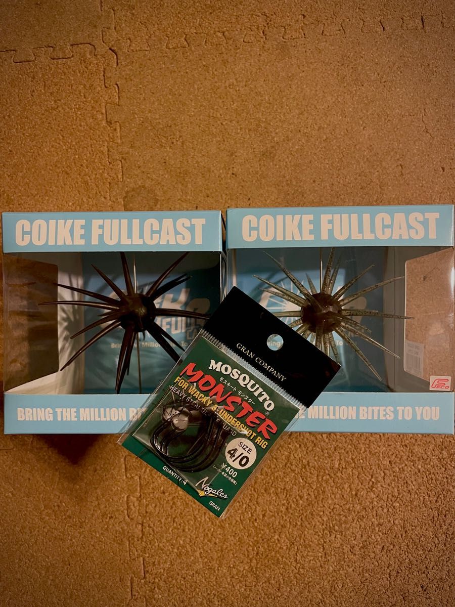 COIKE FULLCAST 2個 セット 専用フック付き コイケフルキャスト 2個セット 4/0フック付き|Yahoo!フリマ(旧