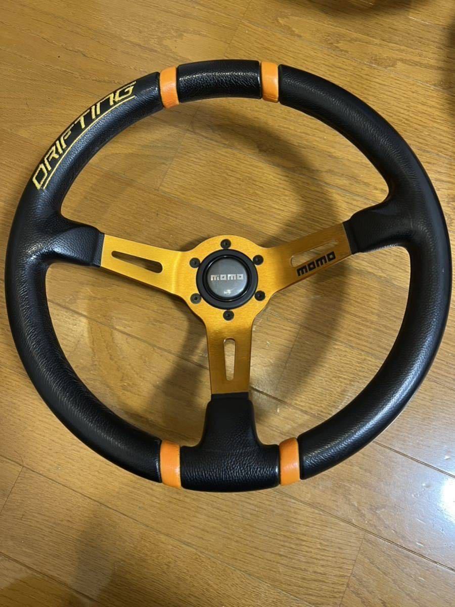 全国宅配無料 MOMO DRIFTING 350D 85mm ディープコーン オレンジ