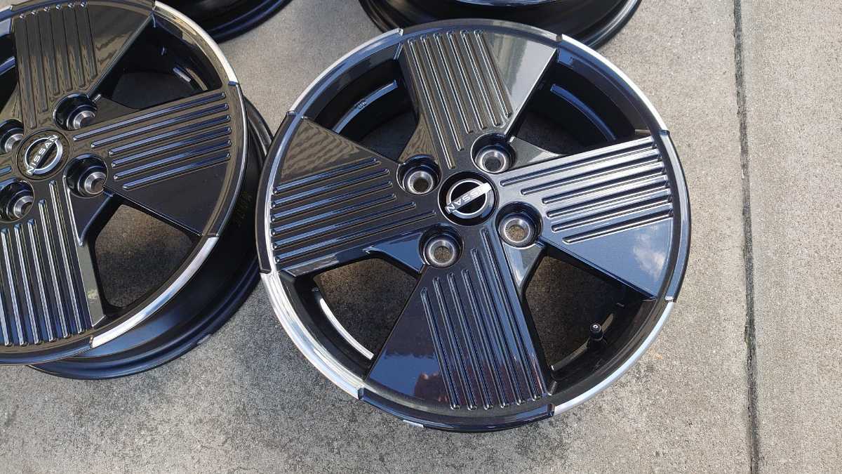 ニッサン 純正 新車外し PCD 桜 46 サクラ 日産 100 ホイールのみ4本