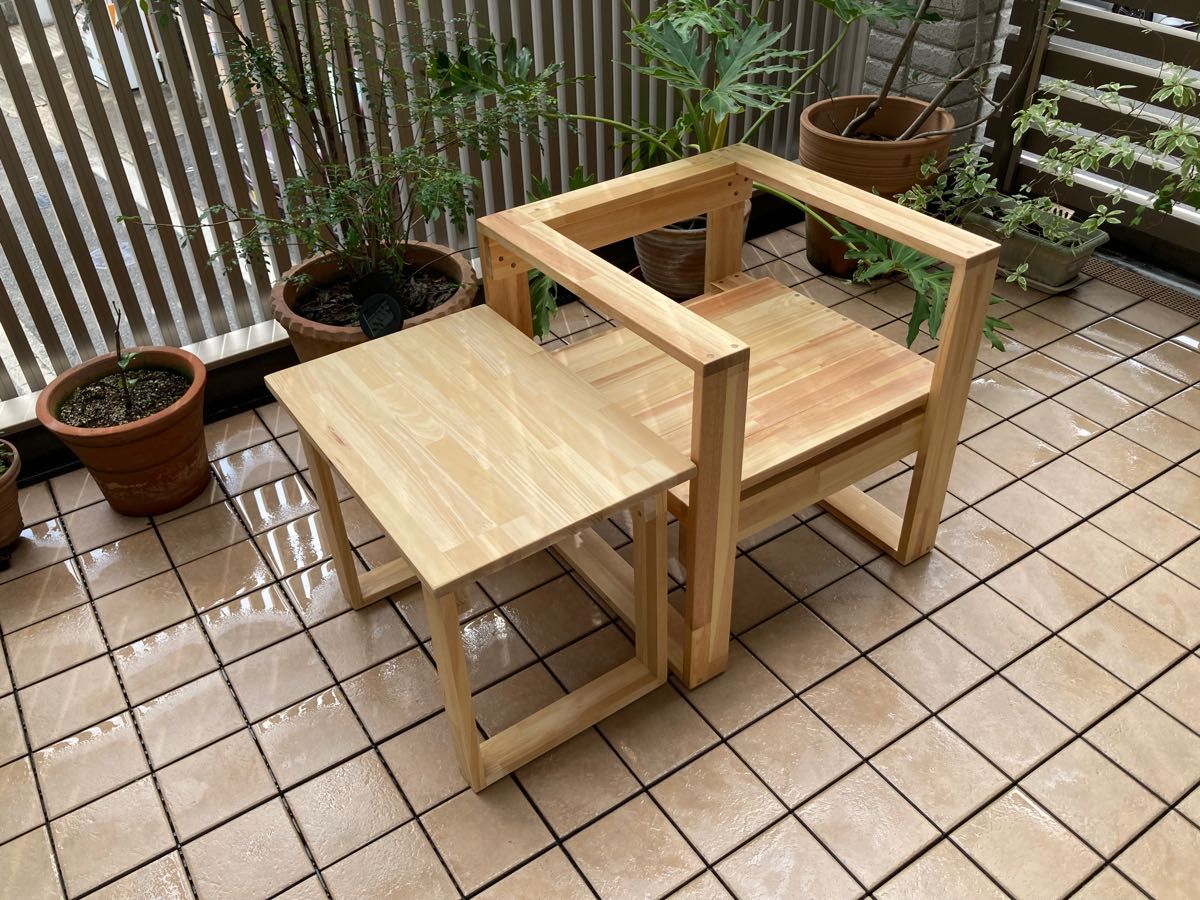 サイドテーブル、木製、DIY、オリジナル、家具、天然木、日本製、パイン
