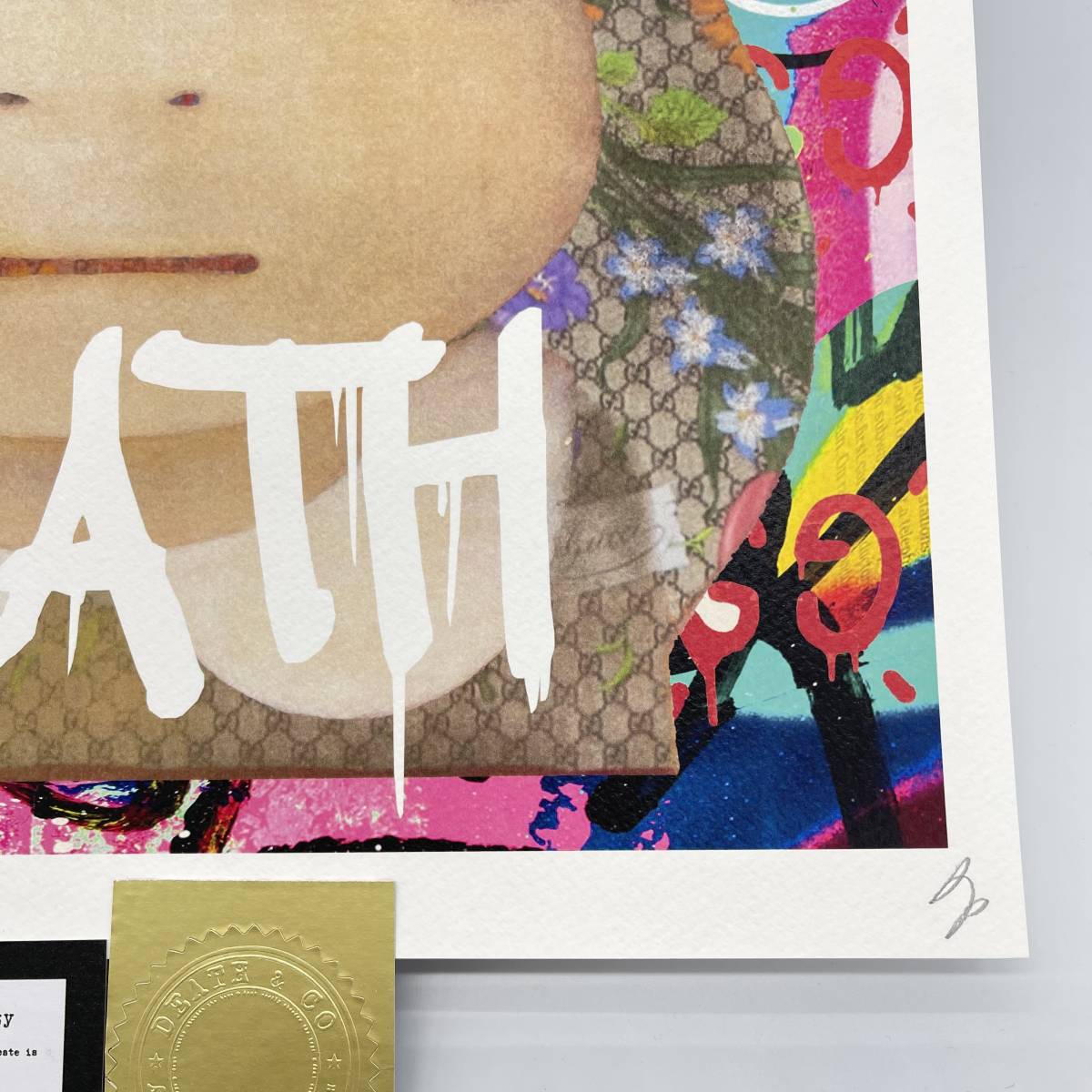 DEATH NYC 世界限定100枚 アートポスター 奈良美智 GUCCI kanika.ec