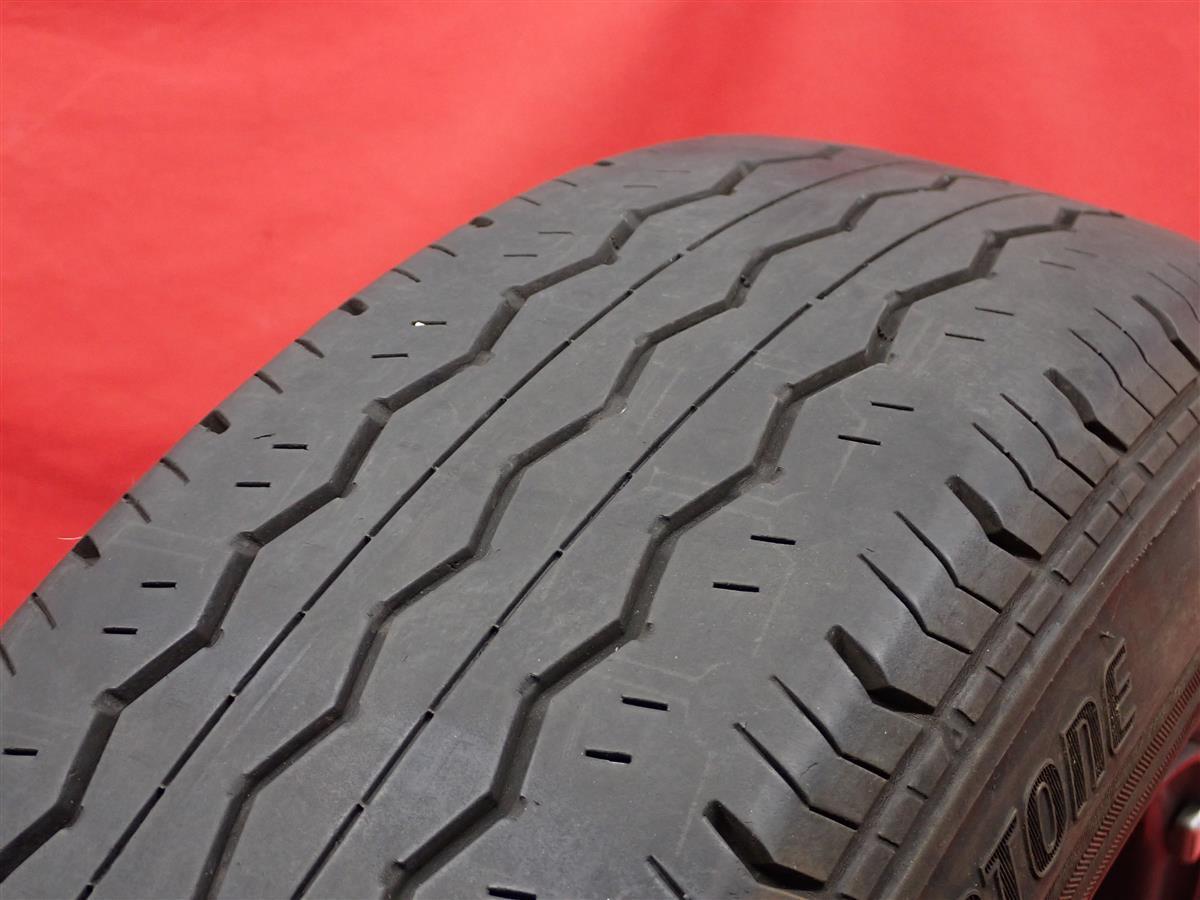 【 激安 中古 単品1本 】 ハイエース 純正 鉄ホイール + ブリヂストン BS エコピア RD-613 [195/80R15 107/105N] 6.5分山 スペア用 tw15_画像5