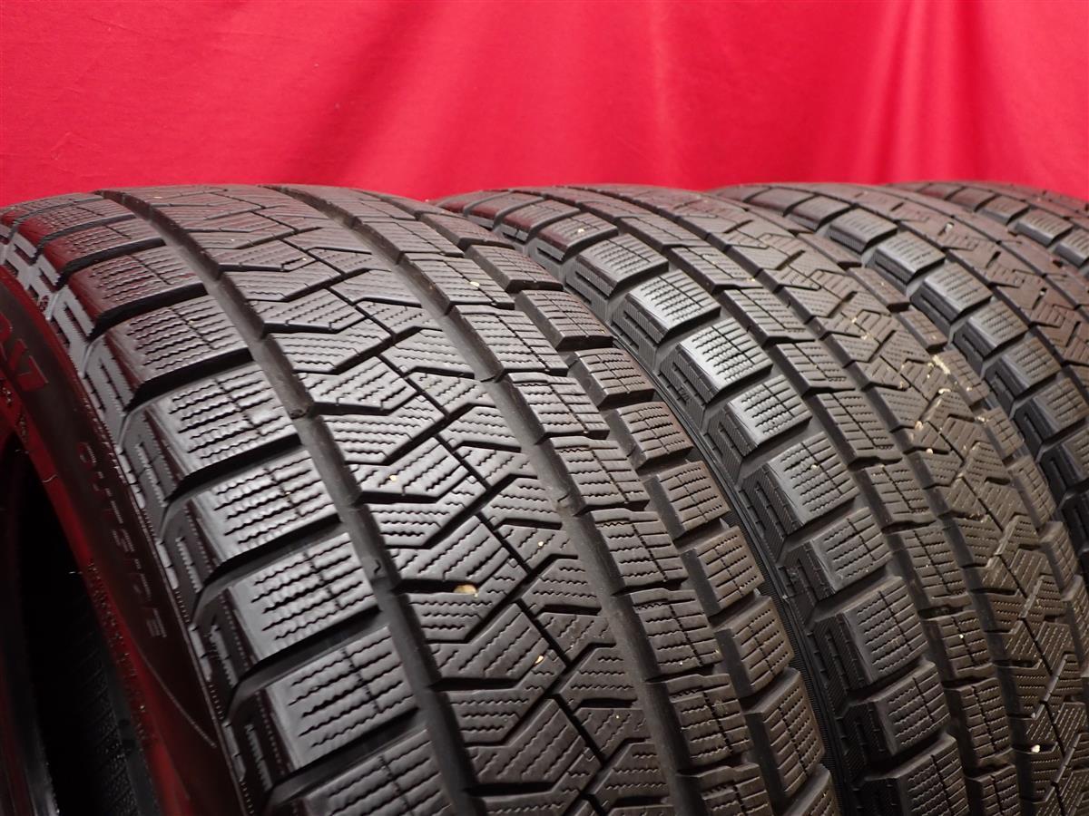 中古スタッドレス 225/50R17 94Q 4本セット ピレリ アイス アシンメトリコ 8.5分山 アウディA4 A6 ボルボV70 ベンツCクラス シャラン_画像3