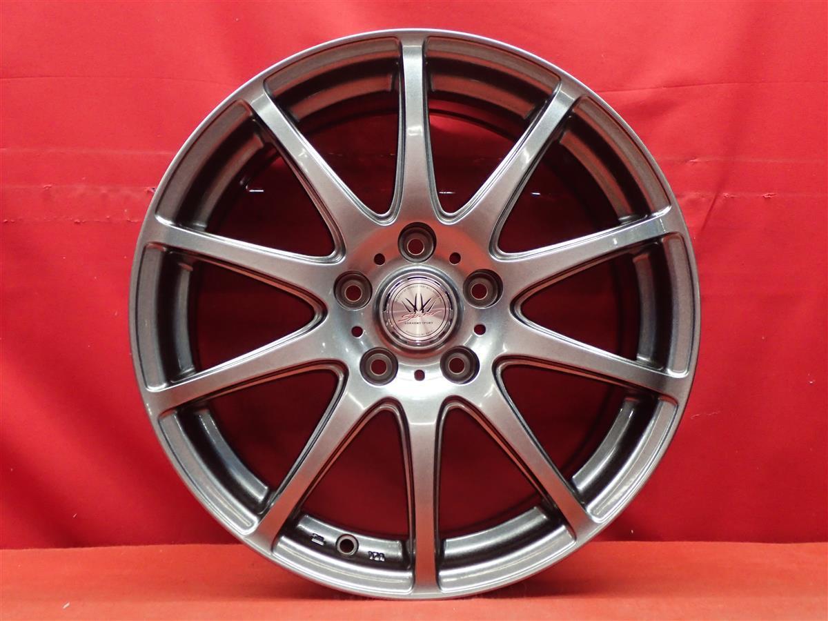 BADX LOXARNY ロクサーニ SPORT RS-10 ホイール 4本 7J-17 PCD114.3 5穴 +55 ハブ73 エスクァィア ステップワゴン 等へ aa17_画像7