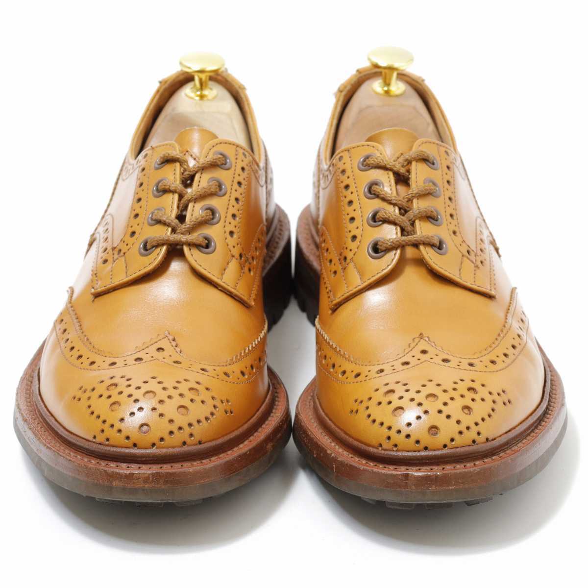 ★美品★【Tricker's】BOURTON■7.5/26cm■Acorn■外羽根式フルブローグ■トリッカーズ■バートン■エイコン■コマンドソール_画像6