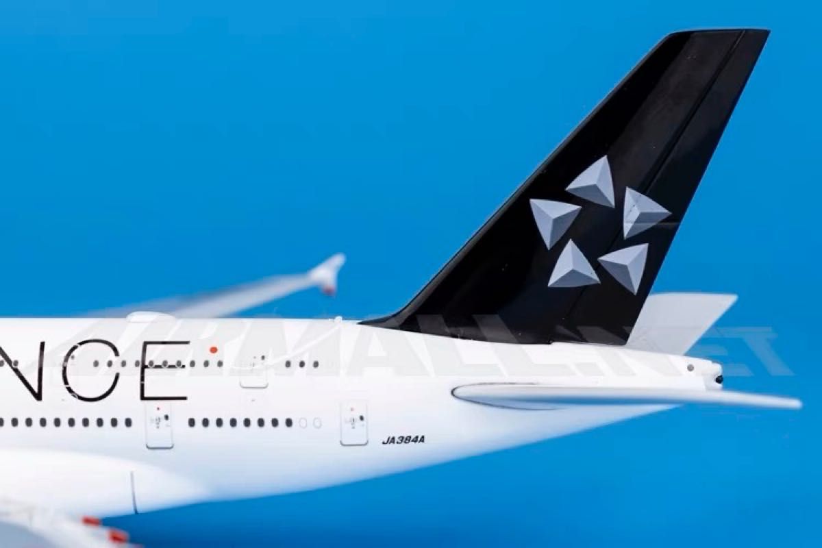 @新品@ANA A380スターアライアンスの特別塗装ANA機1/400 ジェット