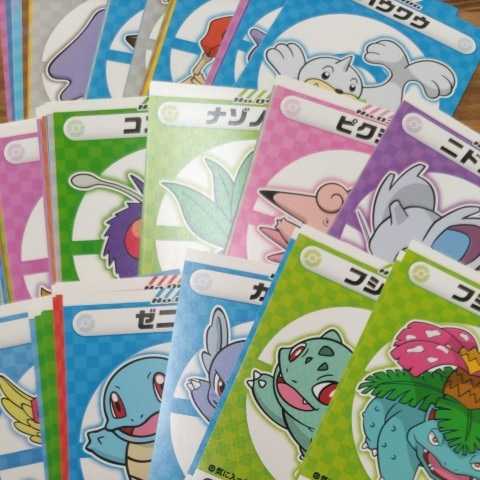 ポケモンセンター ステッカー ポケモン my151 ステッカー コンプリート 美品 セット まとめ売り 大量 初期 ポケセン