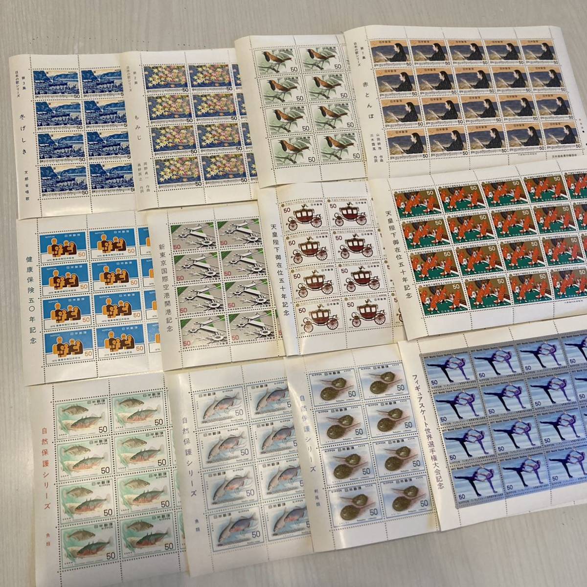 未使用】切手12万円分 60円×20枚 シート 100枚 まとめて 記念 ...